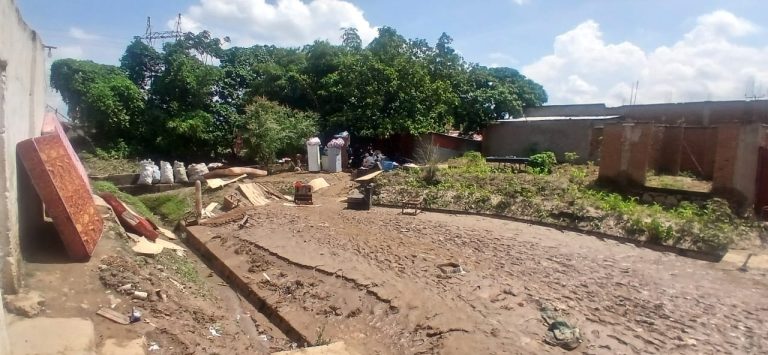 Bujumbura : des inondations frappent des ménages de Buyenzi après une forte pluie