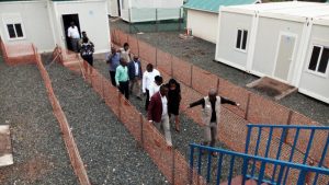  Rumonge : le centre anti-Ebola détruit par les eaux du lac Tanganyika