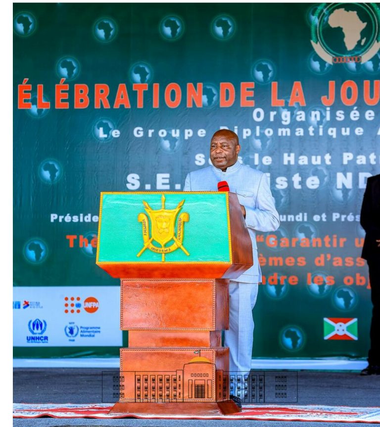 Journée de l’Afrique : Evariste Ndayishimiye appelle à investir dans l’éducation des enfants